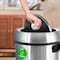 Alpine Industries Round Indoor Metal Can, Stainless Steel Brushed, Stainless Steel/Plastic ALP470-65L-1-CO - alternate 3